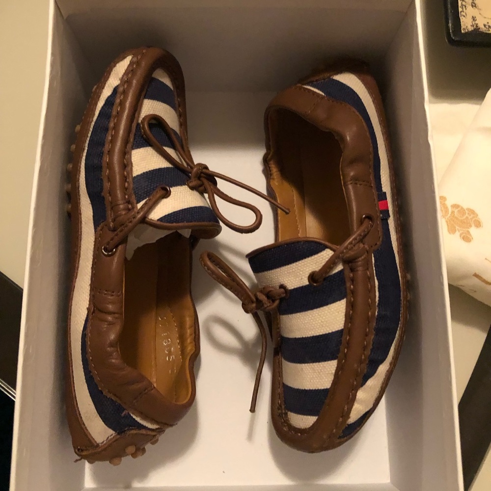 Authentic Toddler Boy Gucci moccasins